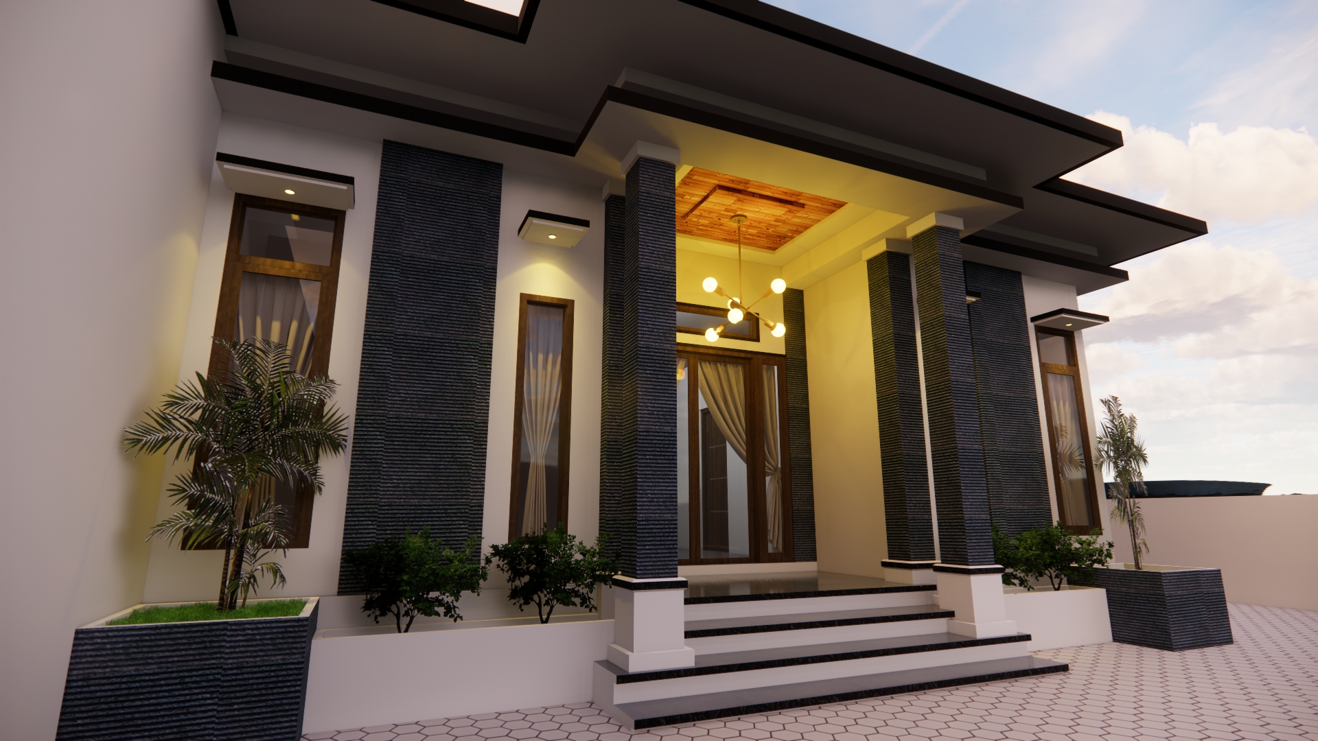 rumah modern minimalis Bali